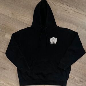 Obey Black Men's Hoodie